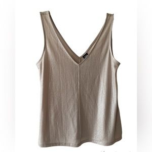 City Streets Silver Blouse Size XS